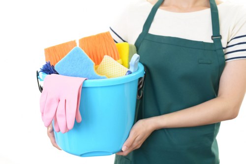 Deep cleaning team working safely in a Bromley property