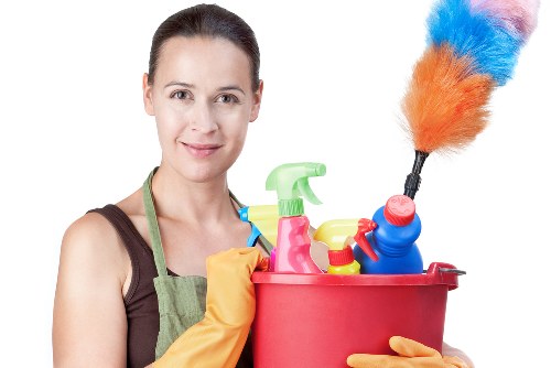 Deep cleaning team restoring a Bromley home interior