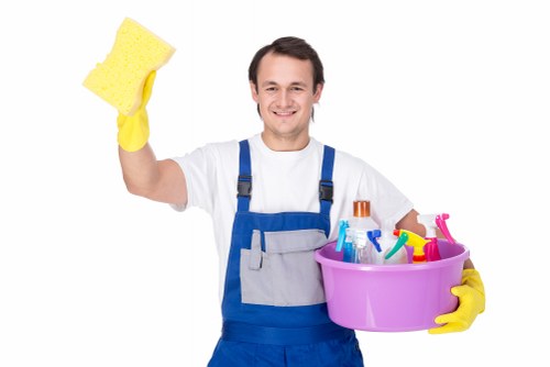 Professional cleaning of bathroom surfaces in Bromley