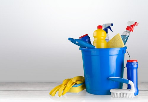 Cleaner preparing a Bromley property for a visit